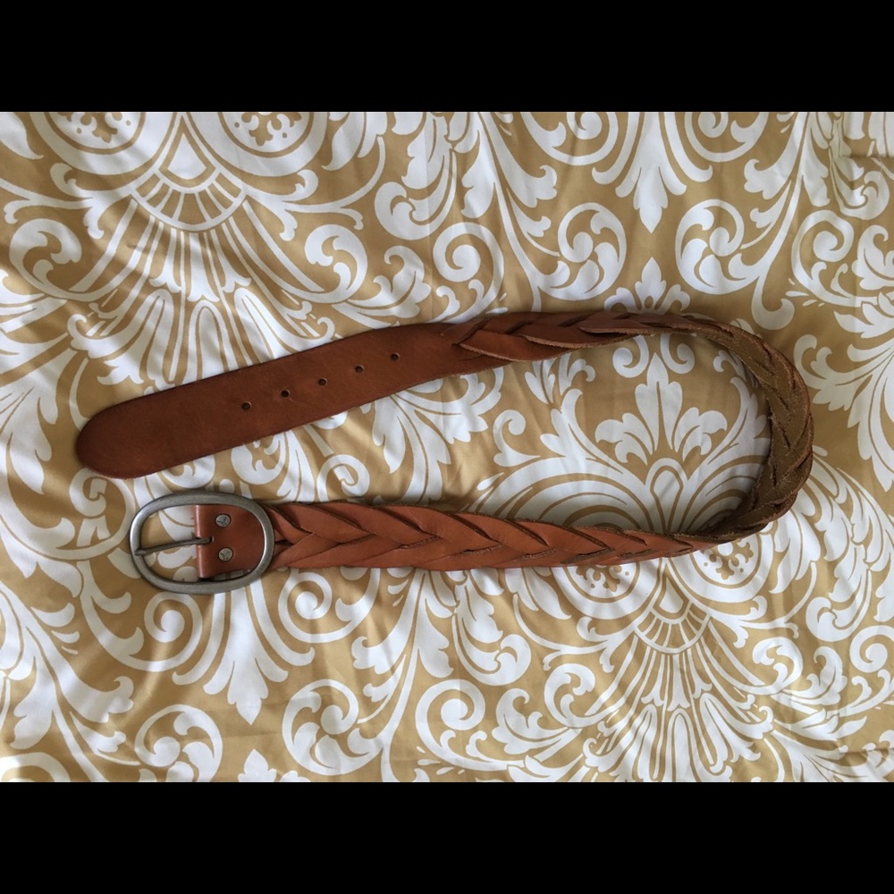 American eagle leather belt